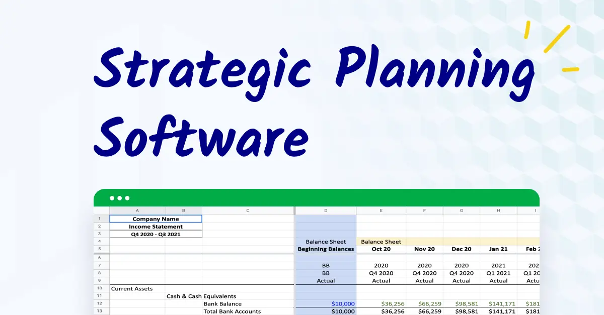 Best strategic planning software for CFOs [2025 review]